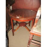 EDWARDIAN CIRCULAR OCCASIONAL TABLE, 58CM DIAM