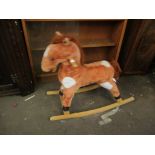 CHILD’S ROCKING HORSE, 65CM LONG