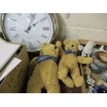 PAIR OF TY TEDDY BEARS