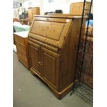 MODERN PINE BUREAU, 57CM WIDE