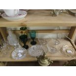 VARIOUS GLASS COMMEMORATIVE WARES, OTHER DRINKING GLASSES ETC