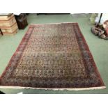Fine Qum carpet Persia circa 1930 3.2 X 2.24 m