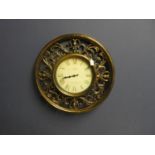 Reproduction wall clock by Edinburgh clock company