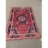 Antique Anatolian Oushak rug 2.00 X 1.38 m