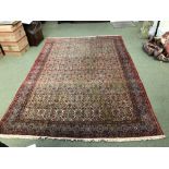 Fine Qum carpet Persia circa 1930 3.2 X 2.24 m