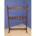 Good mahogany Boot/whip/umbrella stand c1825 106H x 72W x 32D cm