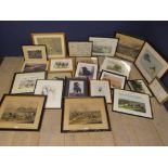 A quantity of pictures and prints of hunting, racing and equine interest