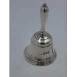 George V silver bell by the Barnard Brothers London 1911 3.5ozt 9.5 cm