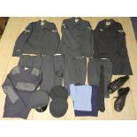 Size 3 RAF uniform including cap and boots etc