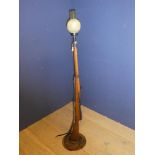 Enfield rifle standard lamp c1890 156H x 30D cm base