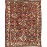 Antique Persian Baktari carpet circa 1920s 5 X 3.9 m