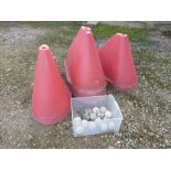 Horse training cones & balls