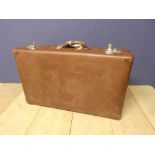 A Vintage Leather suitcase