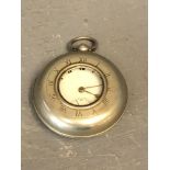 Waltham silver cased pocket watch with outer case