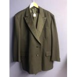 Black pin stripe suit by 'Glover & Riding', black suit jacket by 'Arthur Fletcher' & pair of