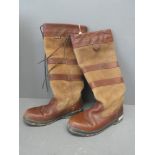 Pair of Dubarry boots size 6.5uk/Eu 40