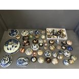 Collection of Chinese porcelain lids