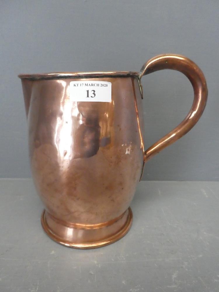 Copper jug