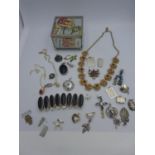 Collection of costume jewelery