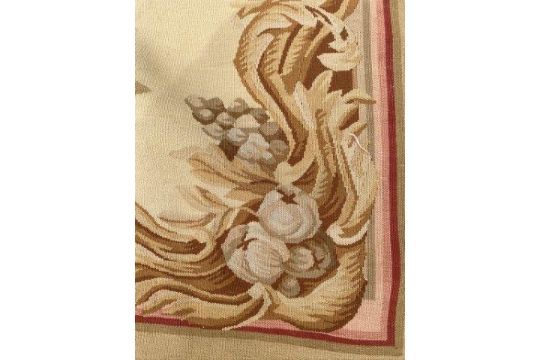 fine Aubusson carpet - size. 4.37 x 3.04 m PURCHASERS: PAYMENT BY BANK TRANSFER ONLY. COLLECTIONS BY - Image 6 of 9