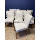 Set of 8 Chairs. NEVER BEEN USED. PURCHASERS: PAYMENT BY BANK TRANSFER ONLY. COLLECTIONS BY