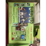 SUBBUTEO football and SCALEXTRIC CONDITION: as found, clearance, see photos