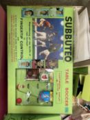SUBBUTEO football and SCALEXTRIC CONDITION: as found, clearance, see photos