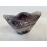 Blue John paper weight 11cm L