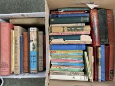 Quantity of books to include children's vintage books, see photos to include J M Barrie's Peter