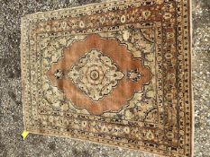 Antique Persian Tabriz rug - circa. 1890 - size. 1.61 x 1.20 m PURCHASERS: PAYMENT BY BANK