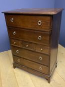 Modern Chest of 4L and 3S drawers