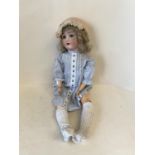 Large German jointed doll stamped to back see images...S & H 914/8 70cm L
