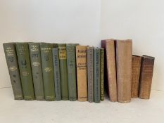 Galt's Pictures, volumes 1 & 2, 11 olive bound books by Ernest Thompson Seton & The Comic History of