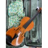 Violin by Aldo Pagliacci (1913-1991). Born in Pesaro, Italy - an artist and instrument maker. We