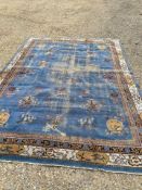 Antique Anatolian carpet - size. 3.30 x 2.42 metres PURCHASERS: PAYMENT BY BANK TRANSFER ONLY.