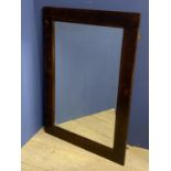 Rectangular wall mirror 77cm x 108 cm overall