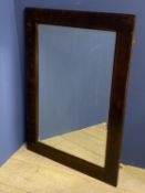 Rectangular wall mirror 77cm x 108 cm overall