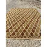 Striking Arts & Crafts design carpet - size. 4.00 x 3.00 m PURCHASERS: PAYMENT BY BANK TRANSFER