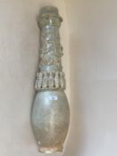 Archaic tall vase decorated with figures mythical serpent 67cm H CONDITION: spout minor chip, foot