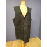 Beretta blue shooting waistcoat, 42" chest CONDITION: no sign of damage or repairs