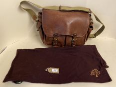 Mulberry brown leather satchel/shoulder bag, Condition, worn, see images