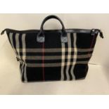 Burberry weekend travel bag