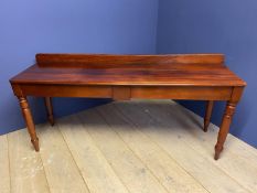 Victorian mahogany serving table, made in Australia 177cmL x 75cmH