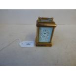 Miniature carriage clock 8cmH