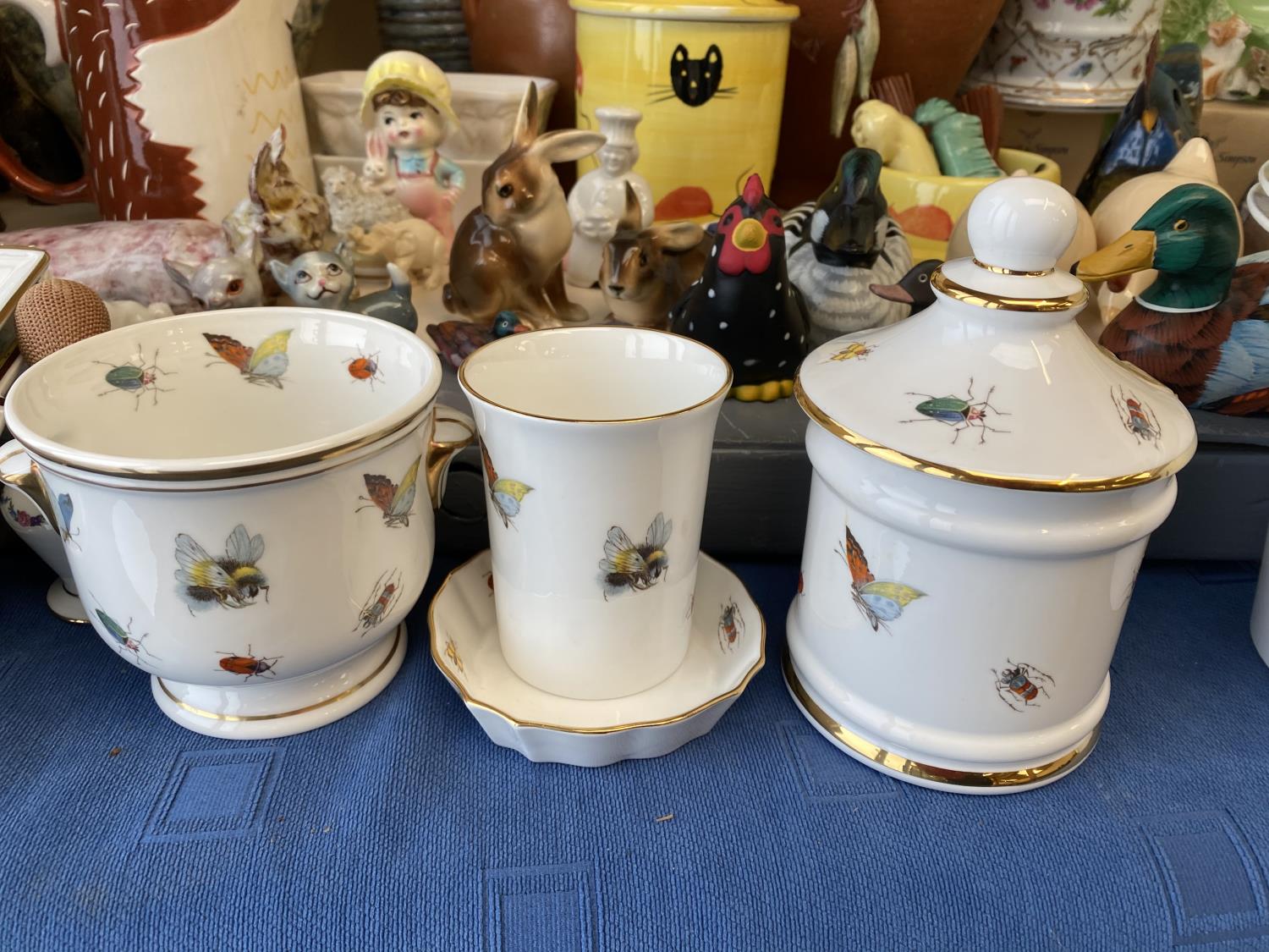 Quantity of modern china and kitchenalia, chicken and duck items, Princess Royal bone china, - Image 2 of 4