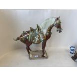 Model of a Tang style horse. (Oxford authentication tested) some damage and repair