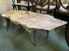 Jasper Conran rustic plank top occasional table, 130cm L x 41cmH