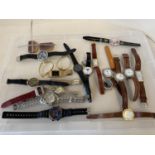 Quantity of various watches