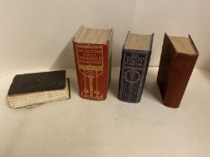 4 books, of Mrs Beetons family cooking, Condition - worn - see images