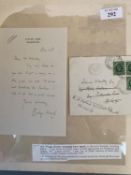 EVELYN WAUGH, autographed signed letter to Dennis Wheatley, thanking him for a copy of his new